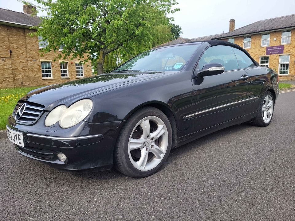 Mercedes Clk convertible