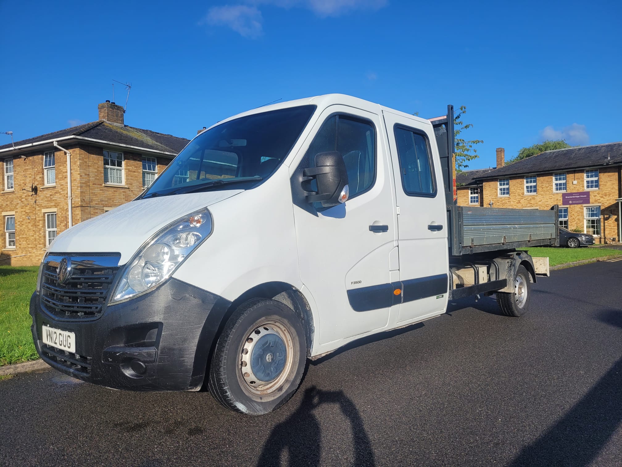 Vauxhall Movano Tipper Double Cab Crew